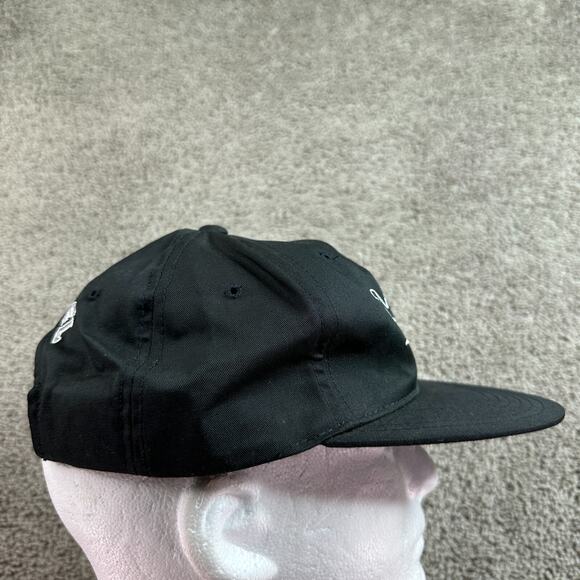 VINTAGE Camel Cigarettes Hat Mens OS Black White Joe Camel Snapback Cap 90s - Picture 6 of 10